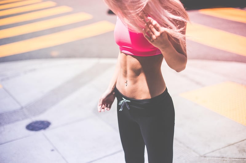 Bodyweight workout outdoors